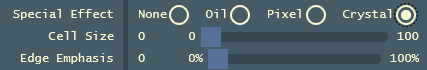 Automatic Pixel Ruler Crystal settings